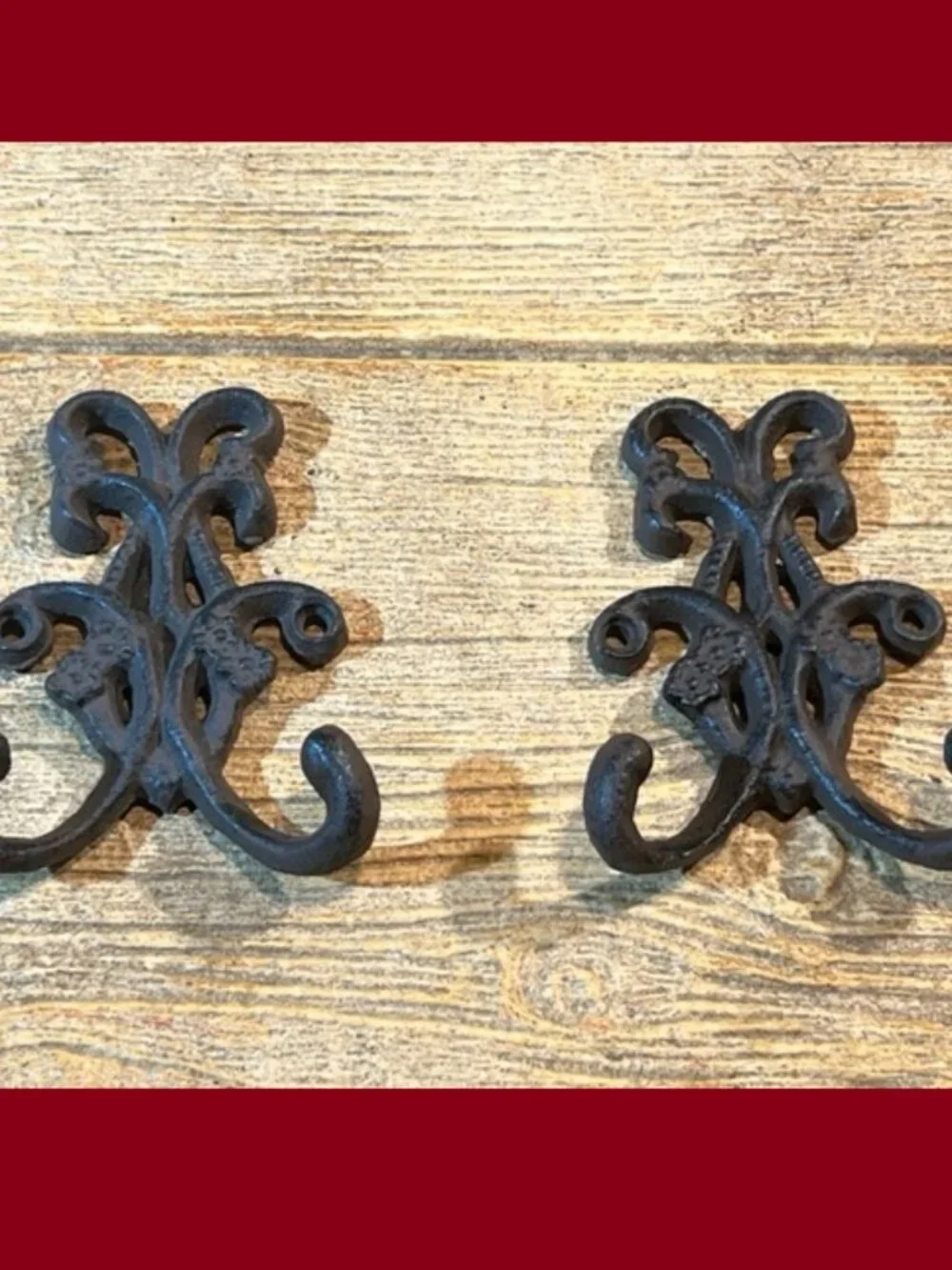 Two (2) Cast Iron Antique 3 1/2
